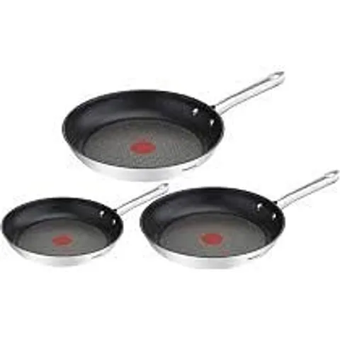 BOXED TEFAL DUETTO 3-PIECE PAN SET - 20/24/28