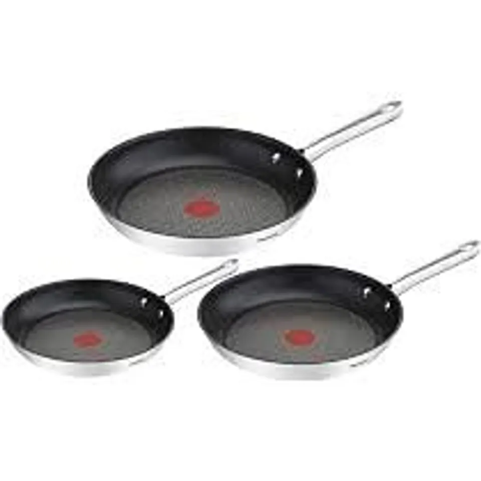 BOXED TEFAL DUETTO 3-PIECE PAN SET - 20/24/28