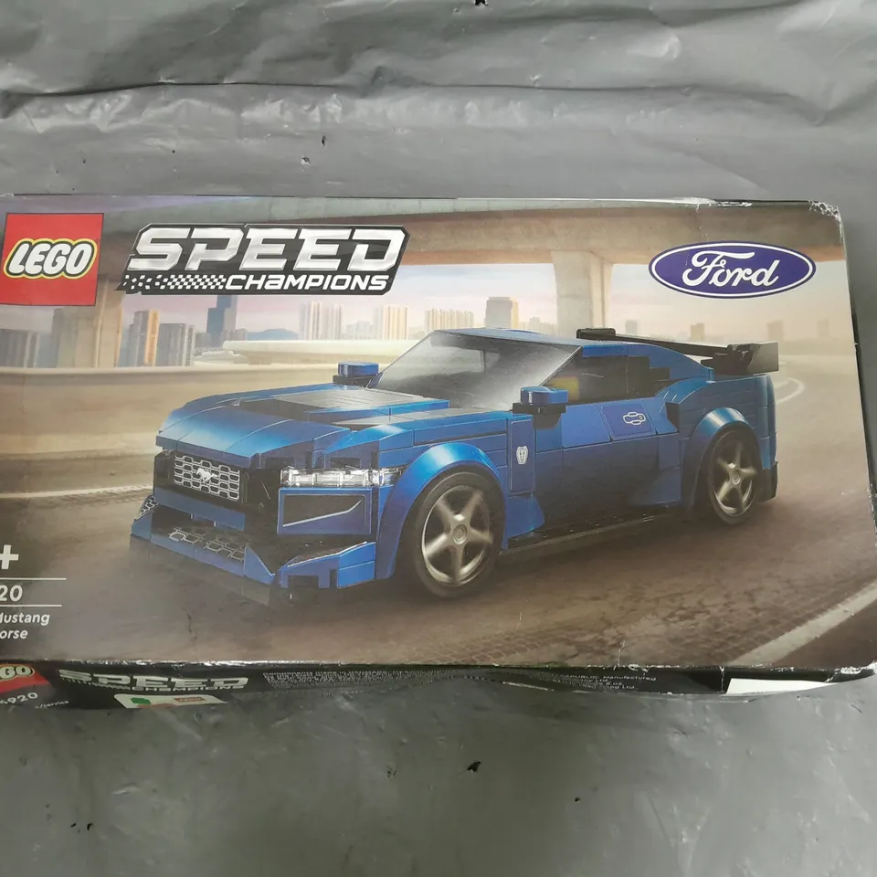 LEGO SPEED CHAMPIONS FORD MUSTANG DARK HORSE SPORTS CAR  RRP £39.99