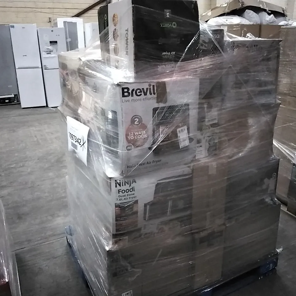 PALLET OF APPROXIMATELY 28 UNPROCESSED RAW RETURN HOUSEHOLD AND ELECTRICAL GOODS TO INCLUDE;