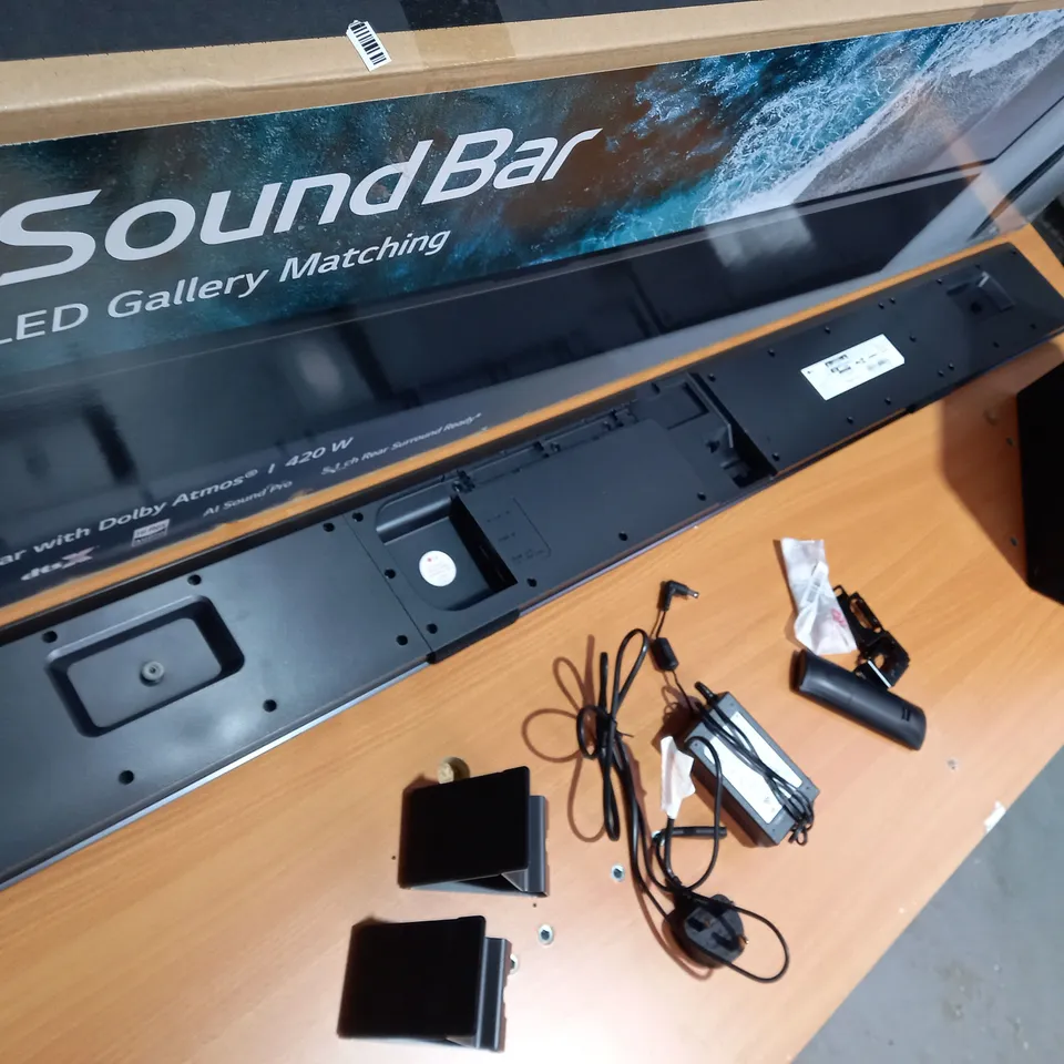 BOXED LG GX 3.1 CH SOUND BAR WITH DOLBY ATMOS 420W 