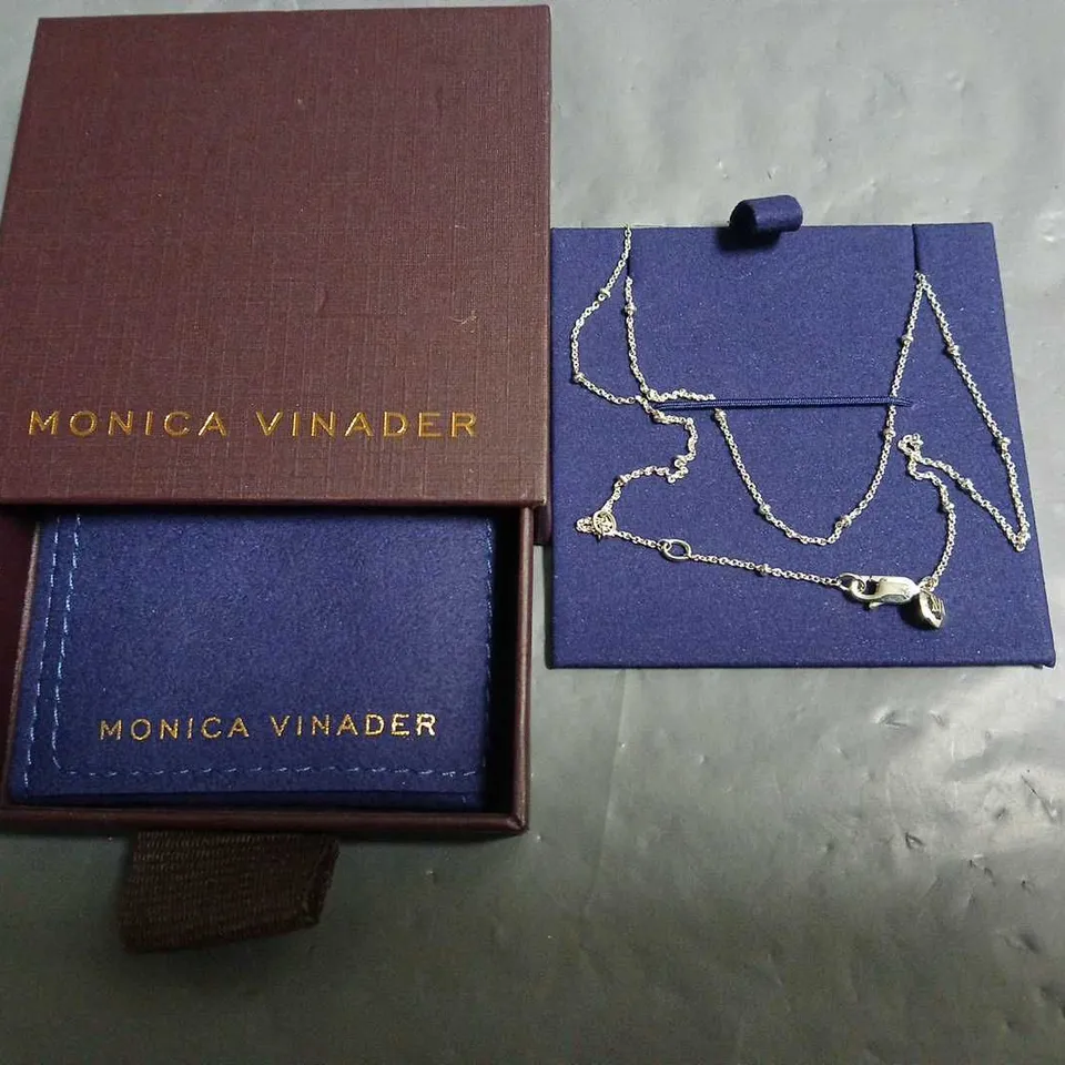 BOXED MONICA VINADER NECKLACE