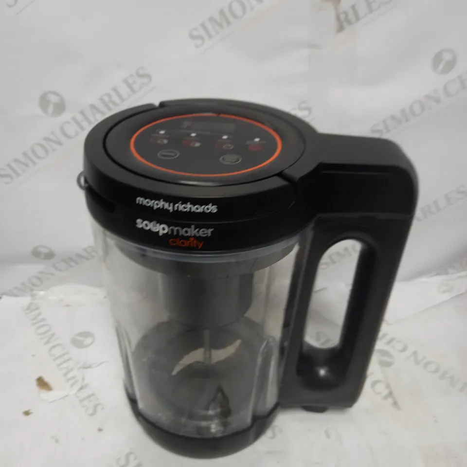 MORPHY RICHARDS CLARITY SOUP MAKER