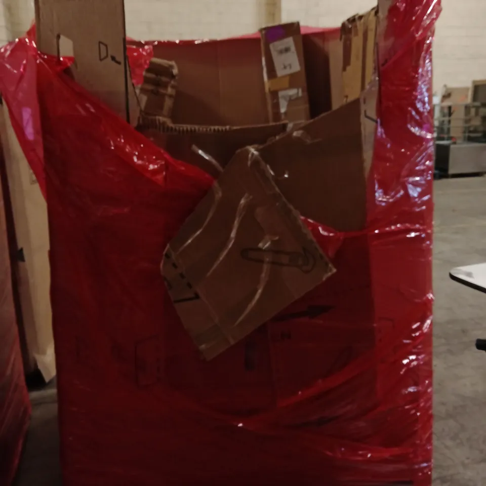 PALLET OF ASSORTED HOUSEHOLD GOODS AND PRODUCTS TO INCLUDE;STEAM CLEANER,UNDER SINK WATER FILTRATION, FLOATING SHELVES