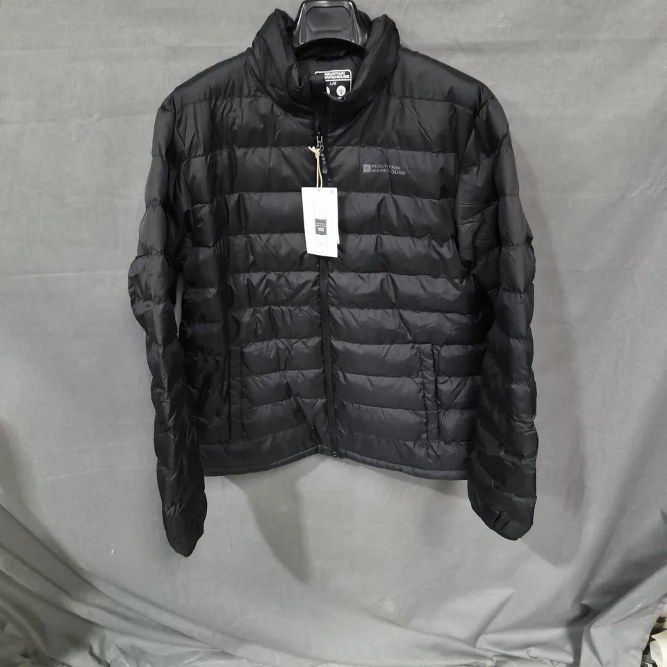 MOUNTAIN WAREHOUSE PUFFER JACKET – BLACK – UK SIZE L