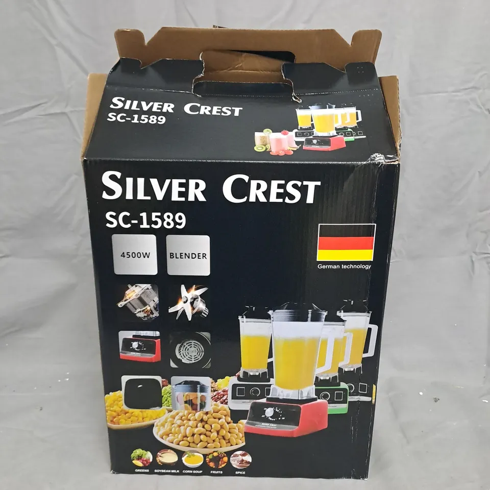 SILVER CREST SC-1589 BLENDER