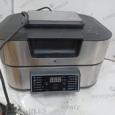 BOXED COOK'S ESSENTIALS GRILL & AIRFRYER 5.5L