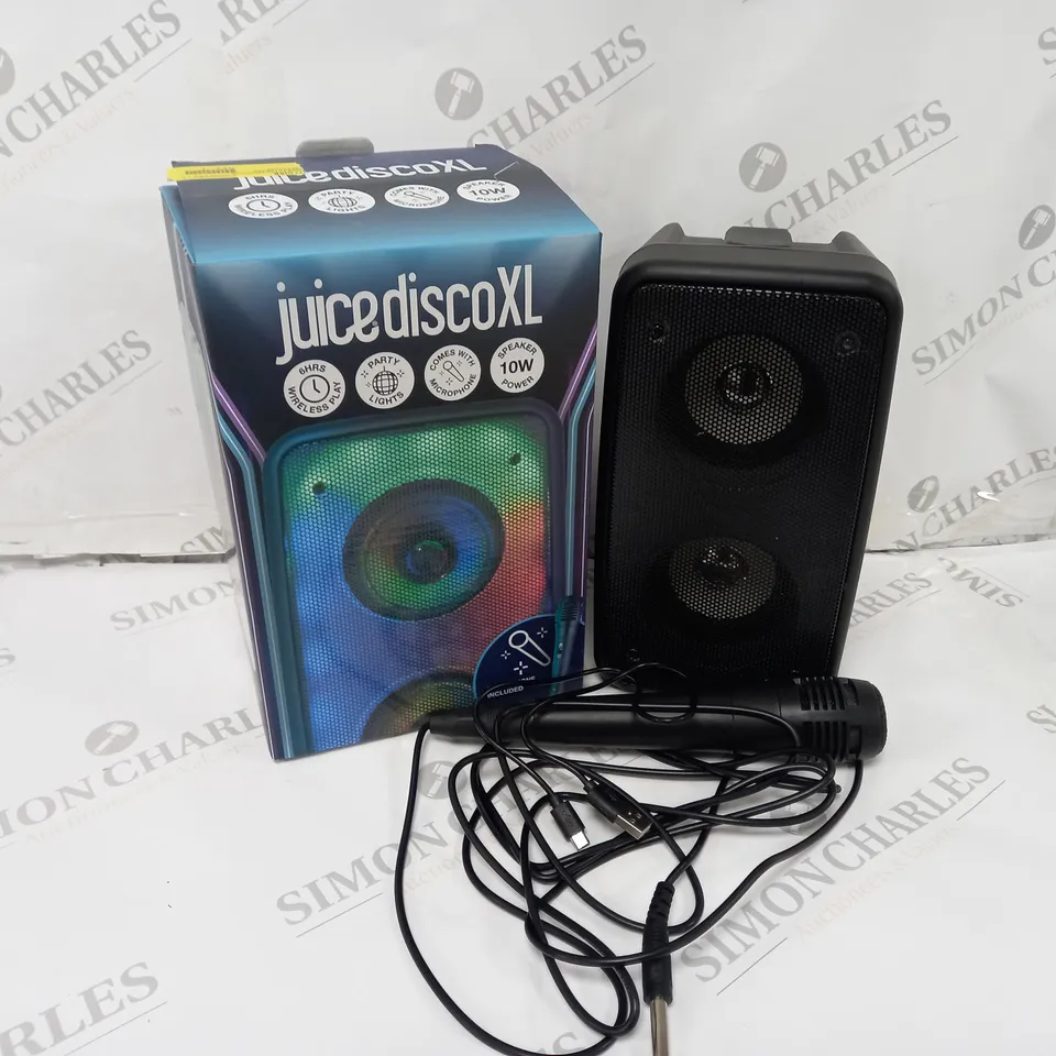BOXED JUICE DISCO XL WIRELESS SPEAKER