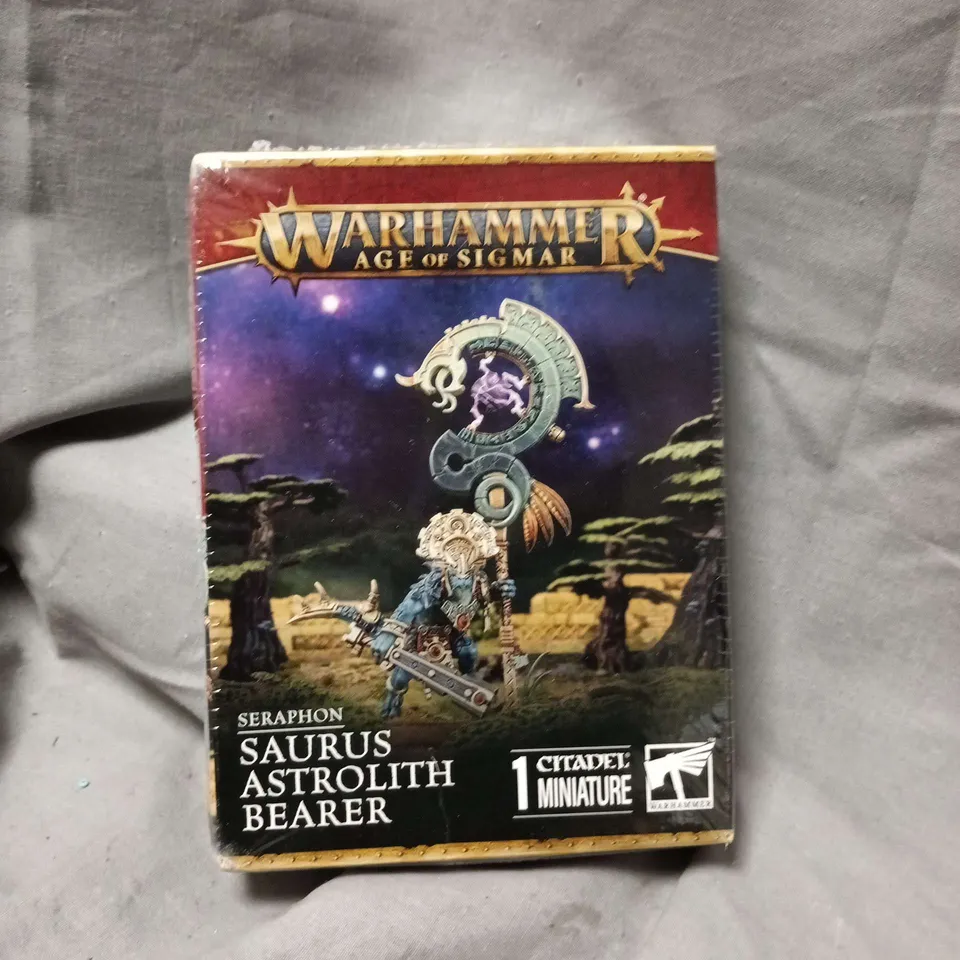 SEALED WARHAMMER AGE OF SIGMAR SAURUS ASTROLITH BEARER CITADEL MINIATURE