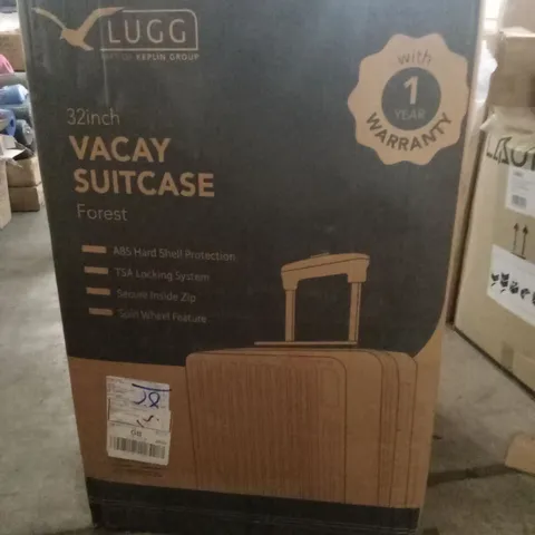 BOXED LUGG 32INCH VACAY SUITCASE FOREST