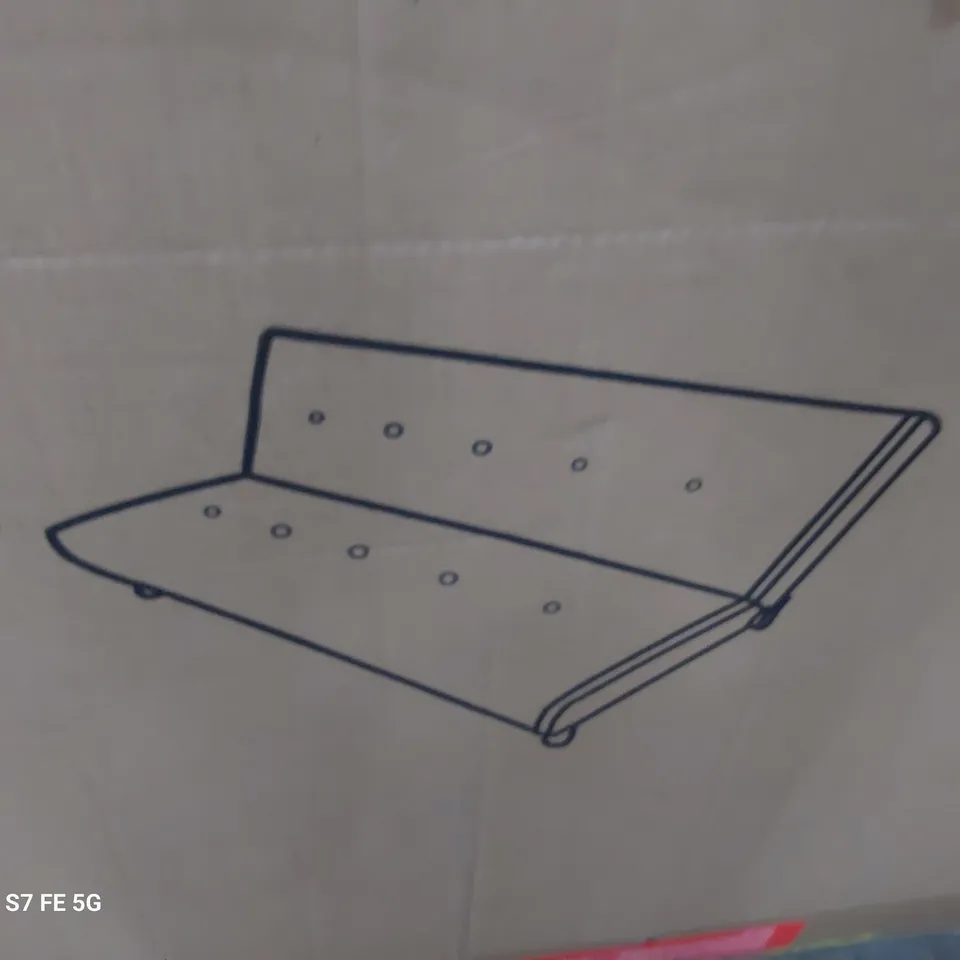 BOXED DESIGNER GRADE 1 CLICK KLACK SOFABED GREY