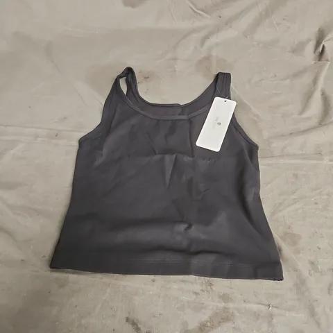 CRX YOGA HIGH NECK TANK TOP IN BLACK SIZE 8