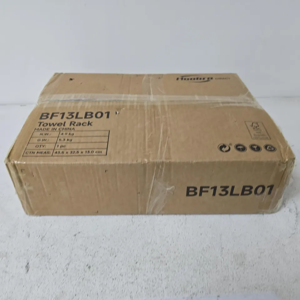 BOXED HOOBRO DIRECT BF13LB01 TOWEL RACK