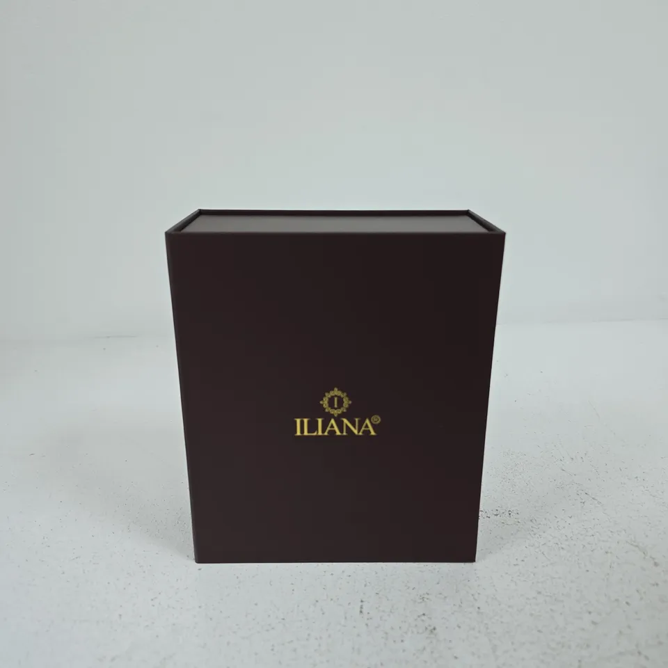 APPROXIMATELY 20 ILIANA PENDANT NECKLACE BOOK BOXES (SIZE 16.5X13.5X6 CM) - RED 