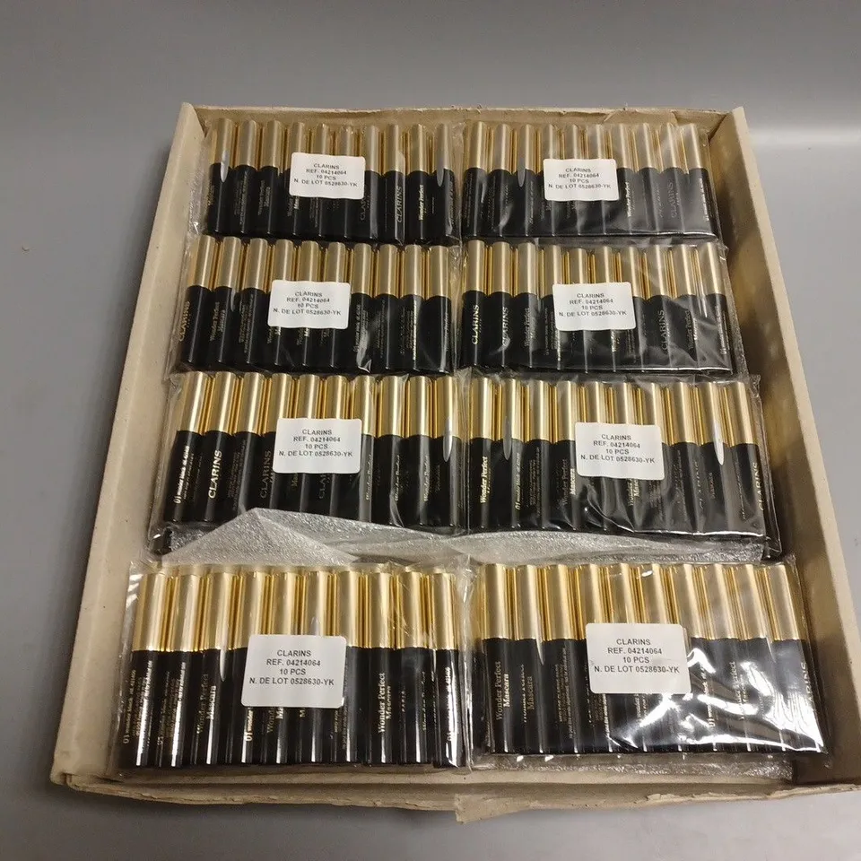 APPROXIMATELY 240 CLARINS PARIS WONDER PERFECT MASCARA (01 WONDER BLACK)