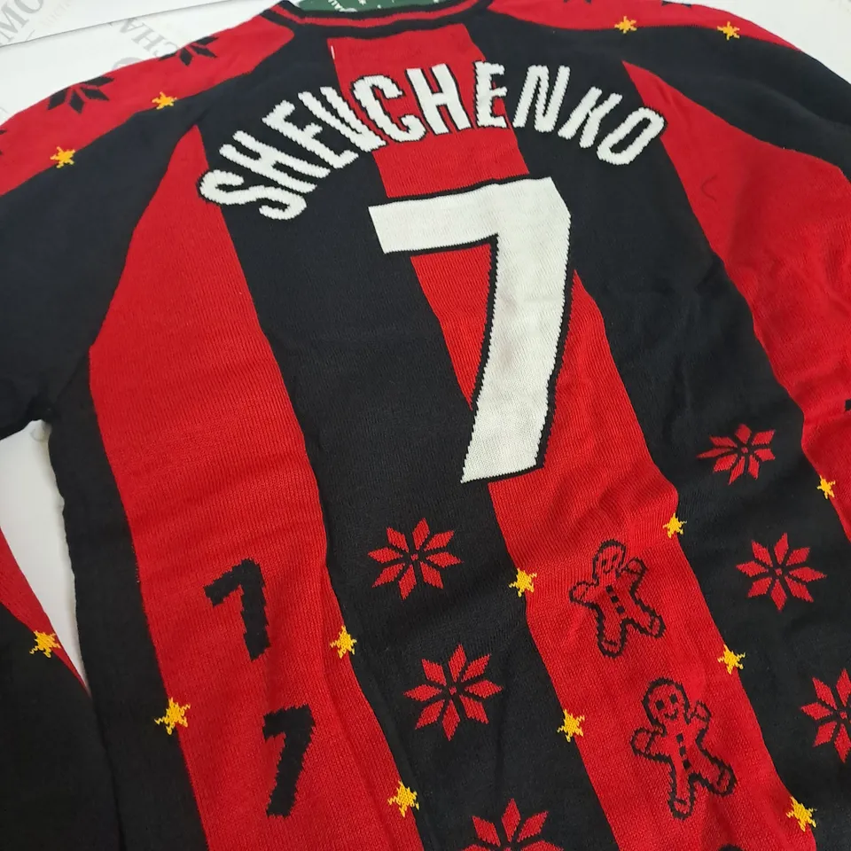 AC MILAN CHRISTMAS EDITION JUMPER SHEVCHENKO 7 