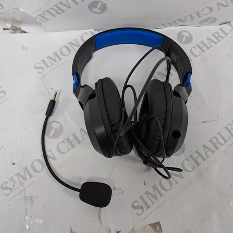 TURTLE BEACH RECON 50P WIRED GAMING HEADSET FOR PLAYSTATION, BLUE