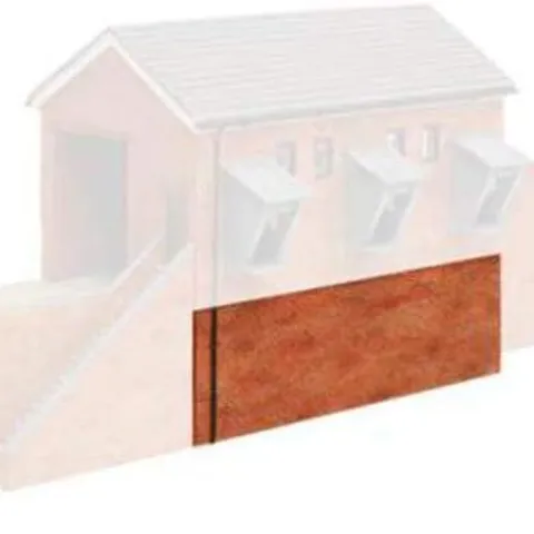 BOXED HORNBY R8735 SKALEDALE 00 GAUGE COAL DROP: SHED BASE