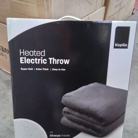 BOXED HEATED ELECTRIC THROW