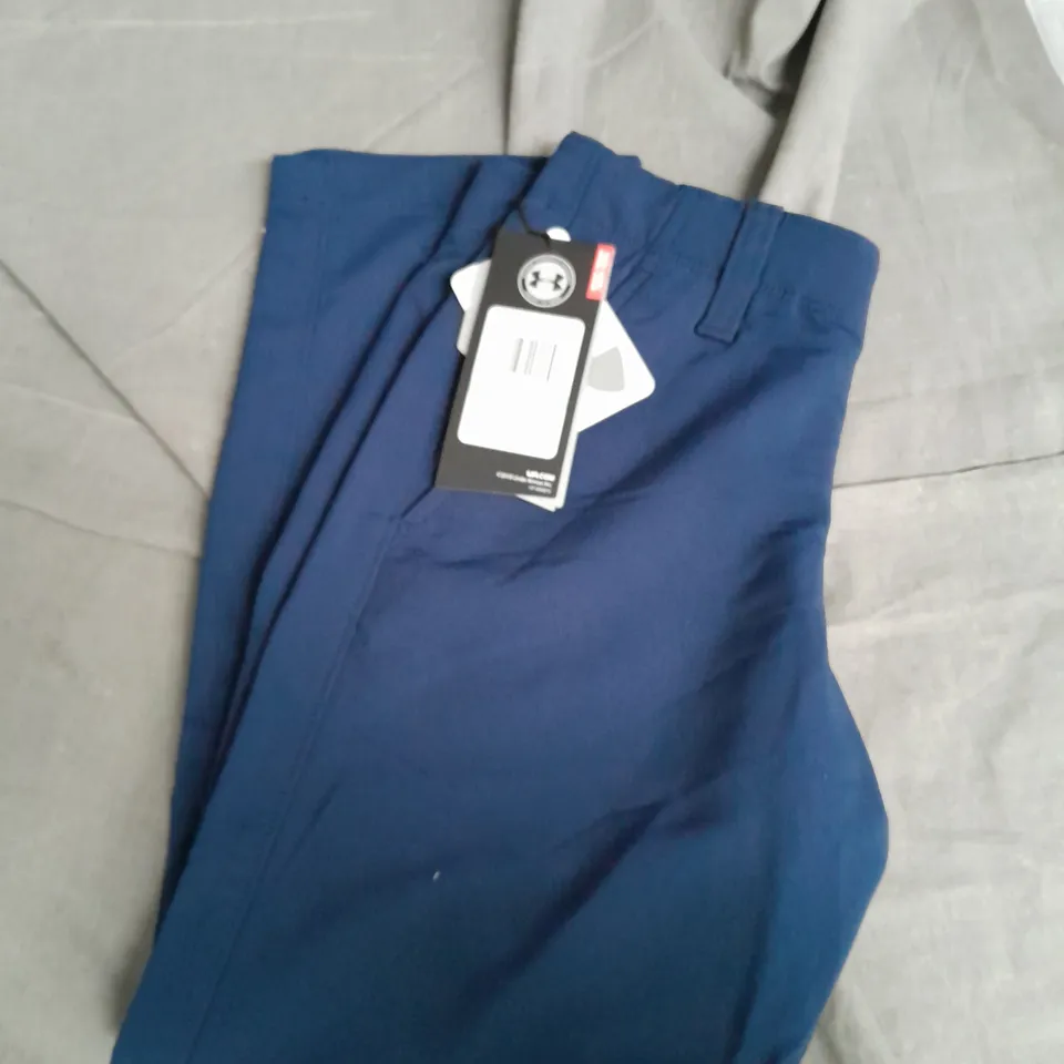 UNDER ARMOUR BOYS TROUSERS NAVY AGE 8
