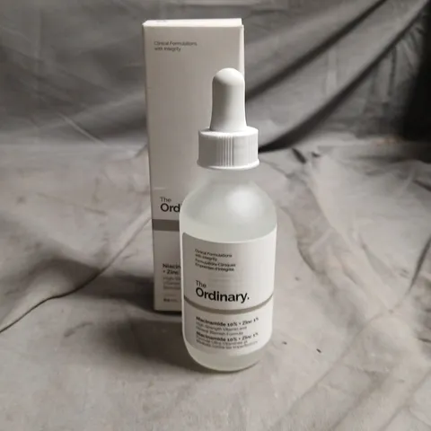 THE ORDINARY NIACINAMIDE 10% + ZINC 1% SERUM – BOXED 60ML