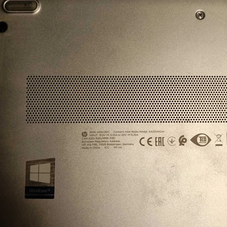 HP LAPTOP – SILVER, WINDOWS – ELITEBOOK 735 G6