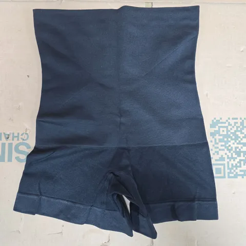 CONTURVE HIGH-WAISTED SHAPER BOYSHORTS IN BLACK SIZE MEDIUM