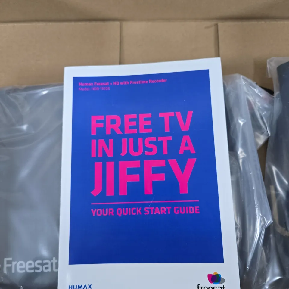 HUMAX HDR-1100S FREESAT HD SET-TOP BOX WITH REMOTE – BOXED