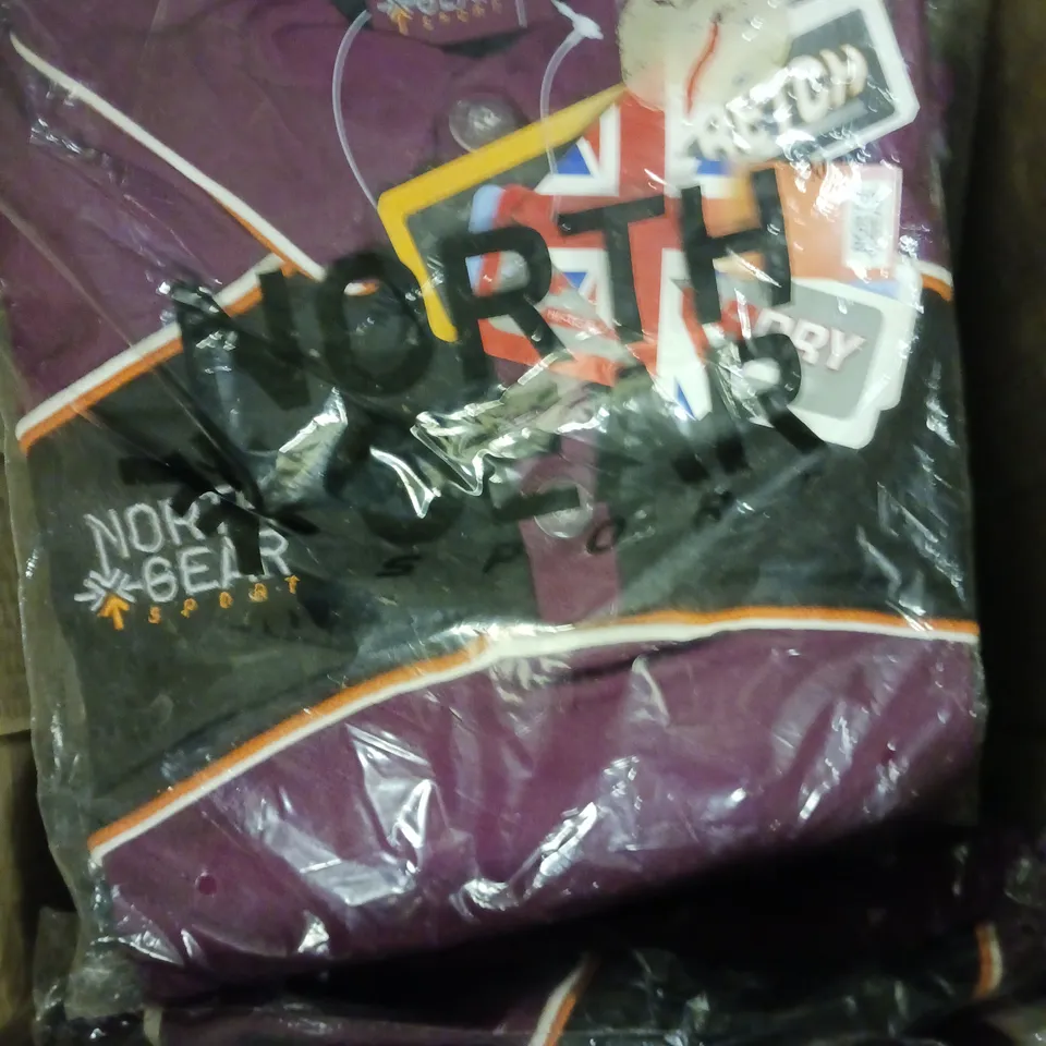 APPROXIMATELY 10 NORTH GEAR WEST INDIES CRICKET SHIRTS IN VARIOUS SIZES 