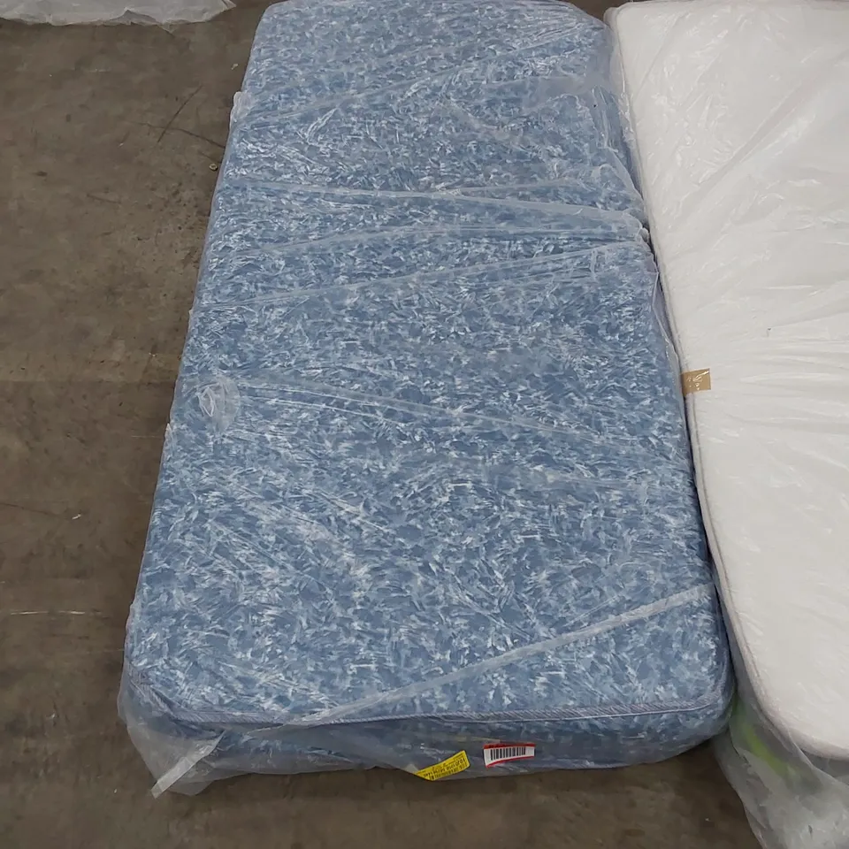QUALITY BAGGED 3FT SINGLE BACILLIO ST ANDREWS GUAGE BONELL SPRUNG MATTRESS 