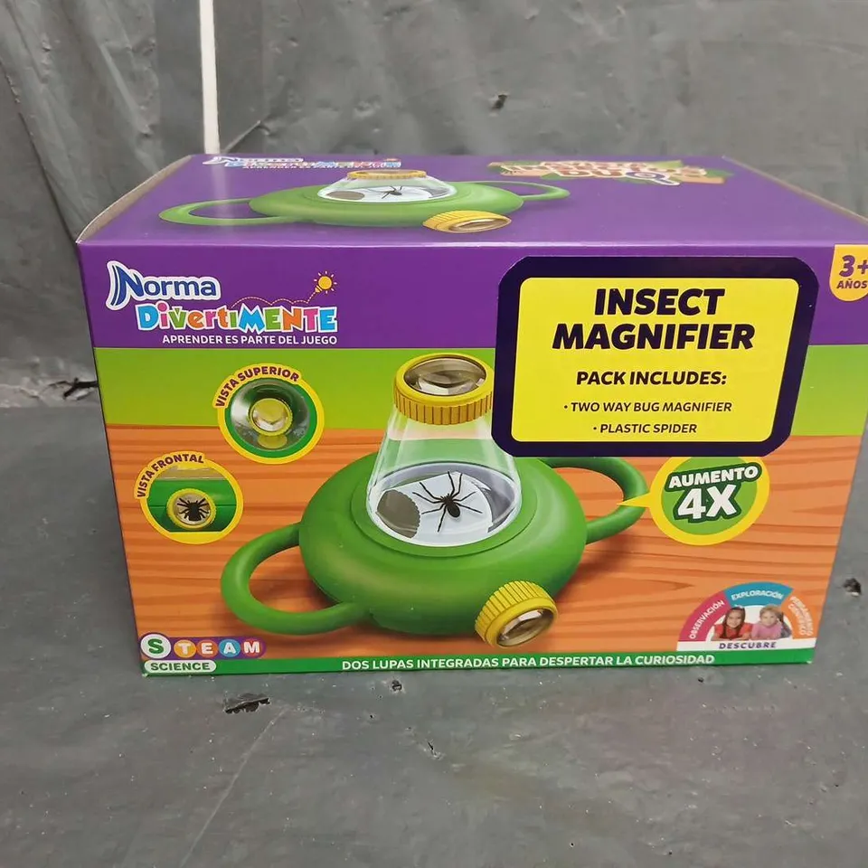 6 BOXED AND SEALED INSECT MAGNIFIER EDUCATIONAL TOY