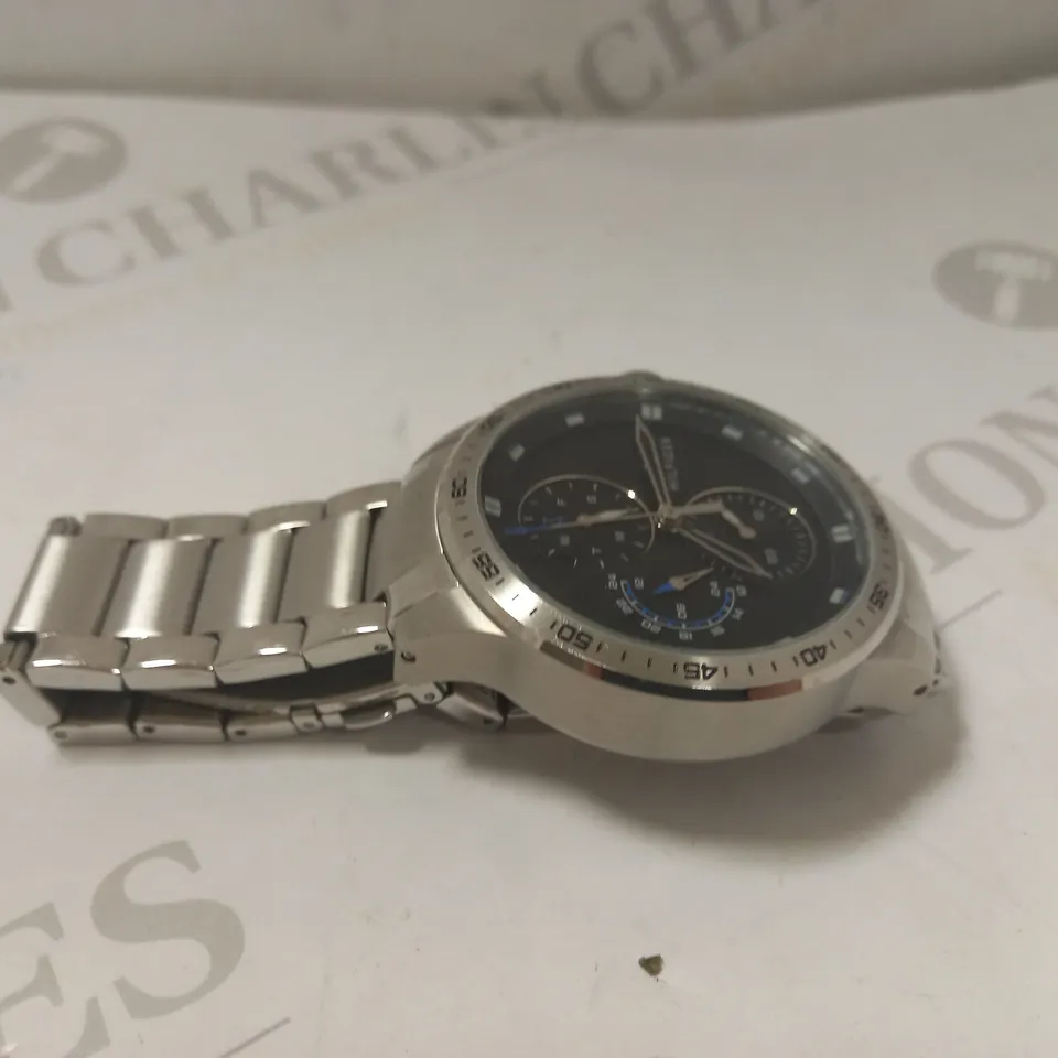 TOMMY HILFIGER BLACK MULTI DIAL WATCH RRP £175