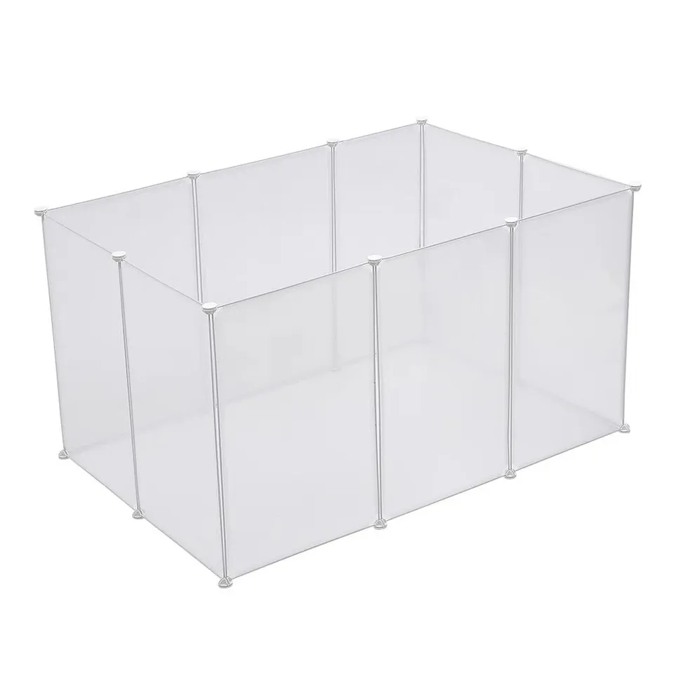 BOXED POLYETHYLENE PLASTIC COLLAPSIBLE PET CRATE