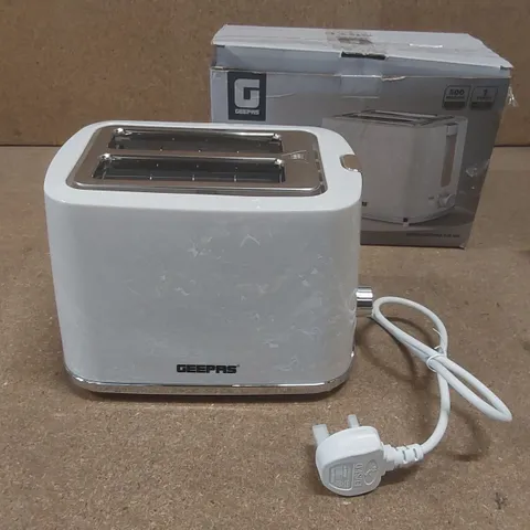 BOXED GEEPAS SKYE COLLECTION 2 SLICE TOASTER 