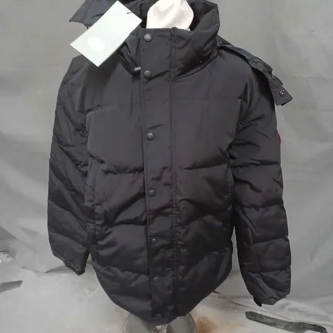 CANADA GOOSE MENS WYNDHAM PARKA IN BLACK SIZE XL