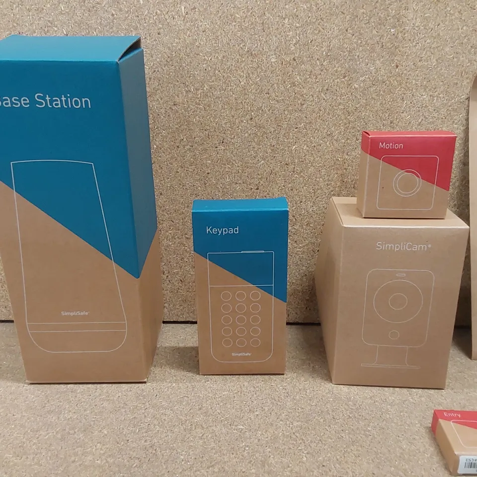 BOXED SIMPLISAFE 7PC HOME SECURITY SYSTEM - RRP £204.00