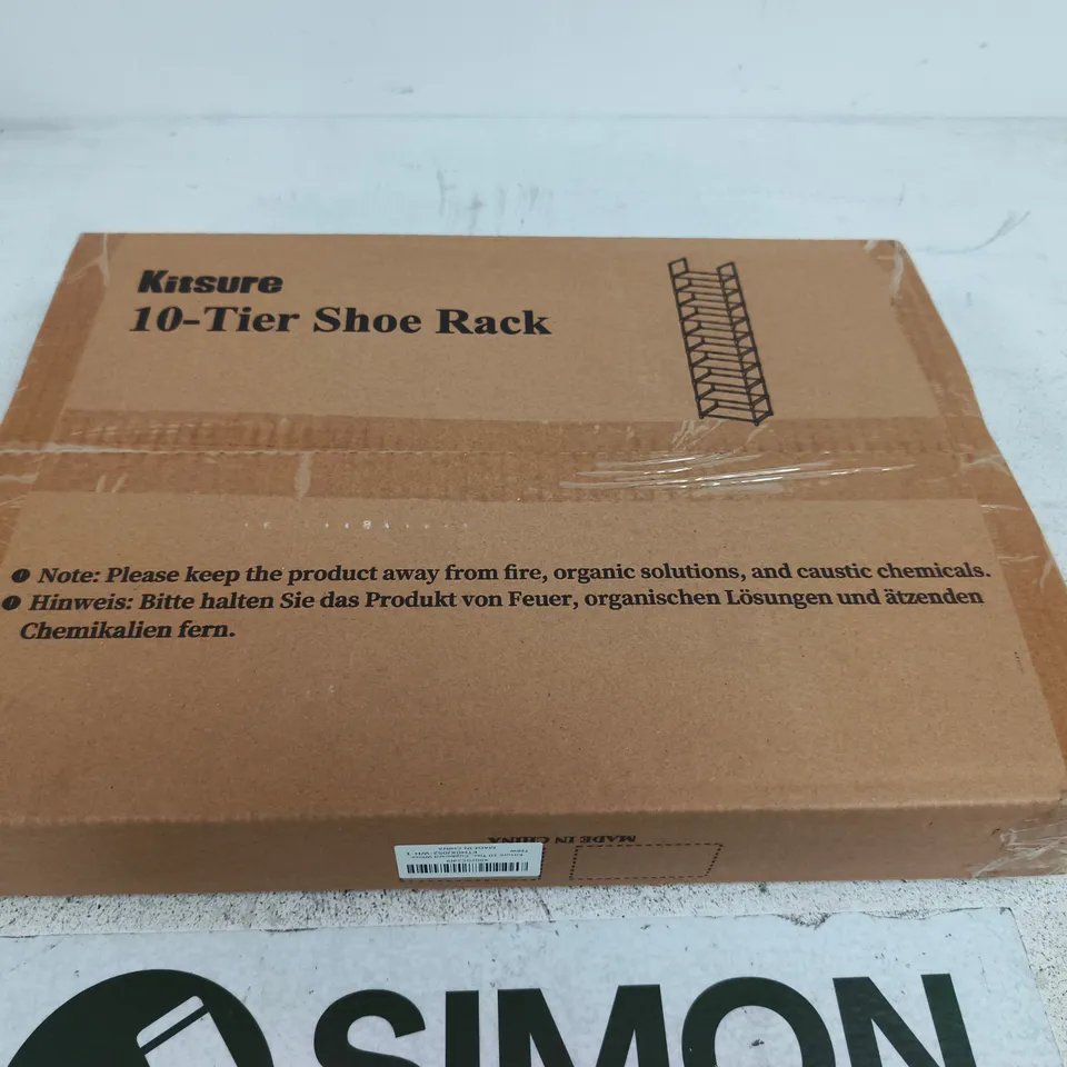 KITSURE 10-TIER SHOE RACK 