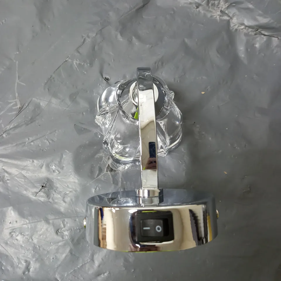 DECORATIVE GLASS INDOOR WALL/CEILING LIGHT