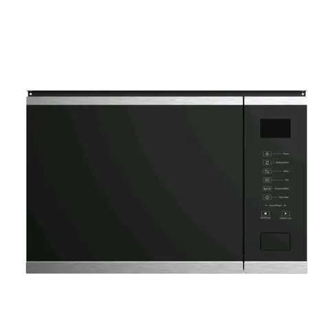 BOXED ELECTRIQ 25L BUILT-IN MICROWAVE WITH GRILL - BLACK GLASS AND STAINL EIQMOGBI25SS