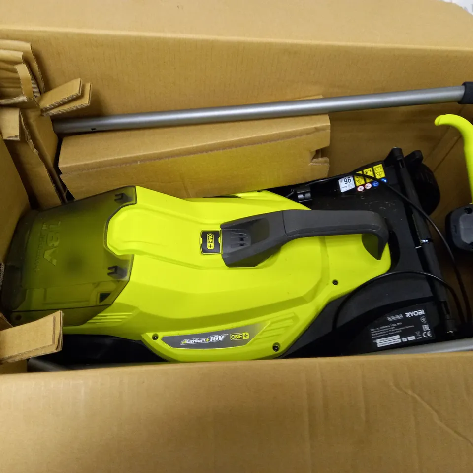 RYOBI ONE+ 18V CORDLESS LAWN MOWER