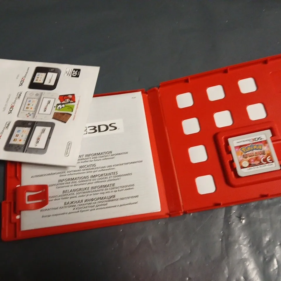 POKEMON OMEGA RUBY FOR NINTENDO 3DS
