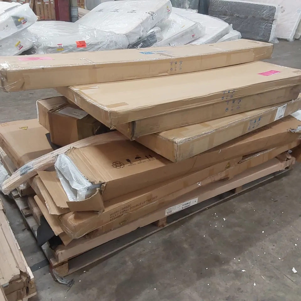 PALLET CONTAINING A VERY LARGE QUANTITY OF ASSORTED FURNITURE PARTS ECT