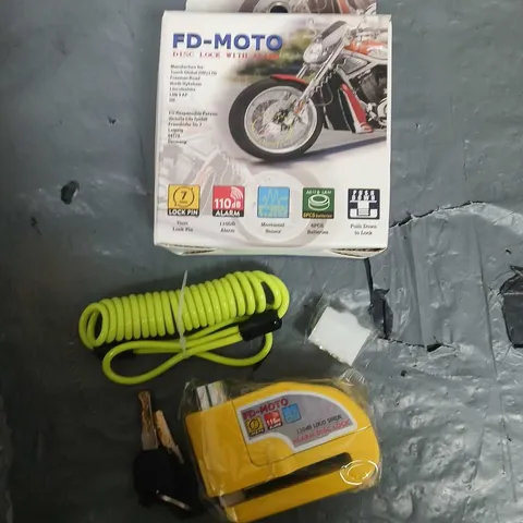 BOXED FD-MOTO DISK LOCK 