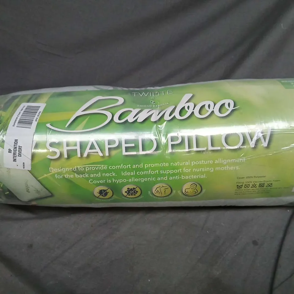 SEALED BAMBOO SHAPED PILLOW