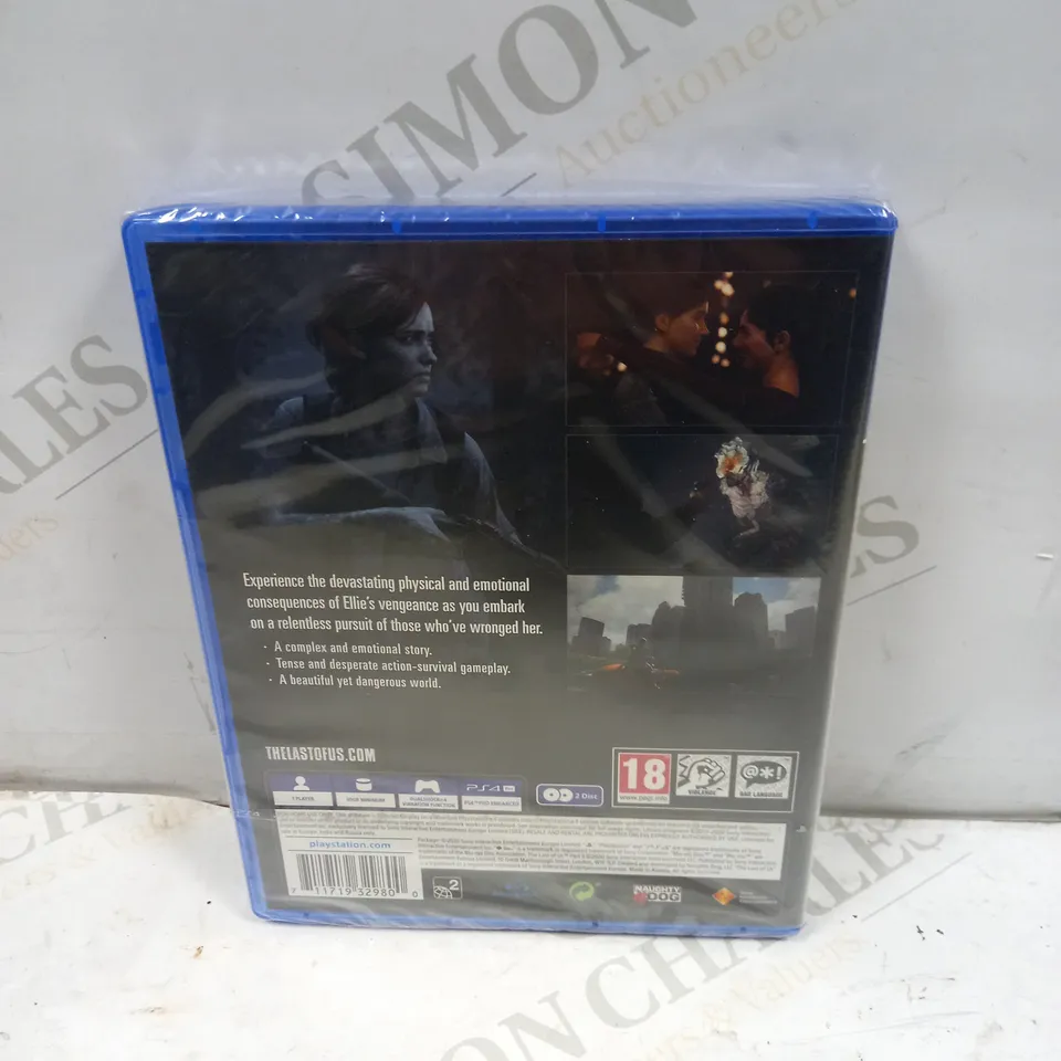 SEALED THE LAST OF US PART 2 ON PS4