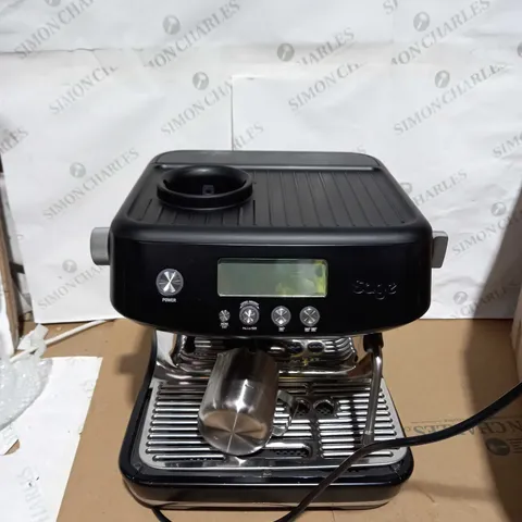 SAGE SES878 BARRISTER PRO COFFEE MACHINE  