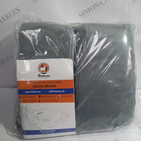 BOXED MIA&COCO ELECTRIC BLANKET 