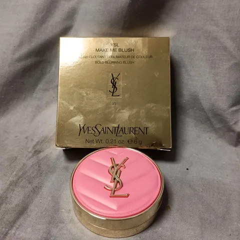 YVES SAINT LAURENT MAKE ME BLUSH BOLD BLURRING BLUSH β PINK, SHADE 93, 6 G (COMPACT)