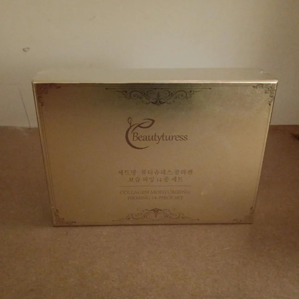 BOXED AND SEALED BEAUTYTURESS COLLAGEN MOISTURIZING FIRMING 14PC SET