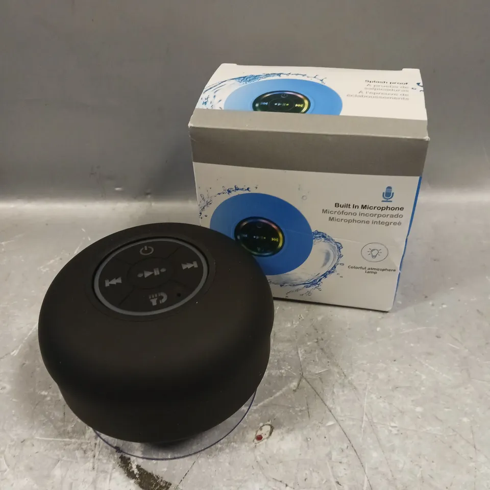 3 X BOXED SPLASH PROOF WIRELESS SPEAKERS 